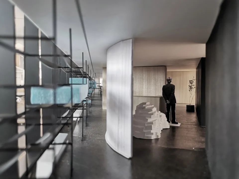 李兴钢建筑工作室 | “胜景几何”展陈设计-59