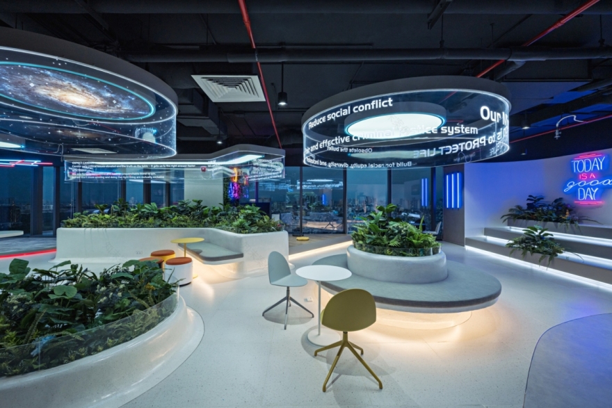 越南科技公司 AXON 未来主义办公室设计丨越南胡志明市丨Frontier Consulting Vietnam-9