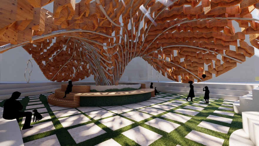 SPONGY PAVILION(追求幸福)丨阿联酋艾因-38