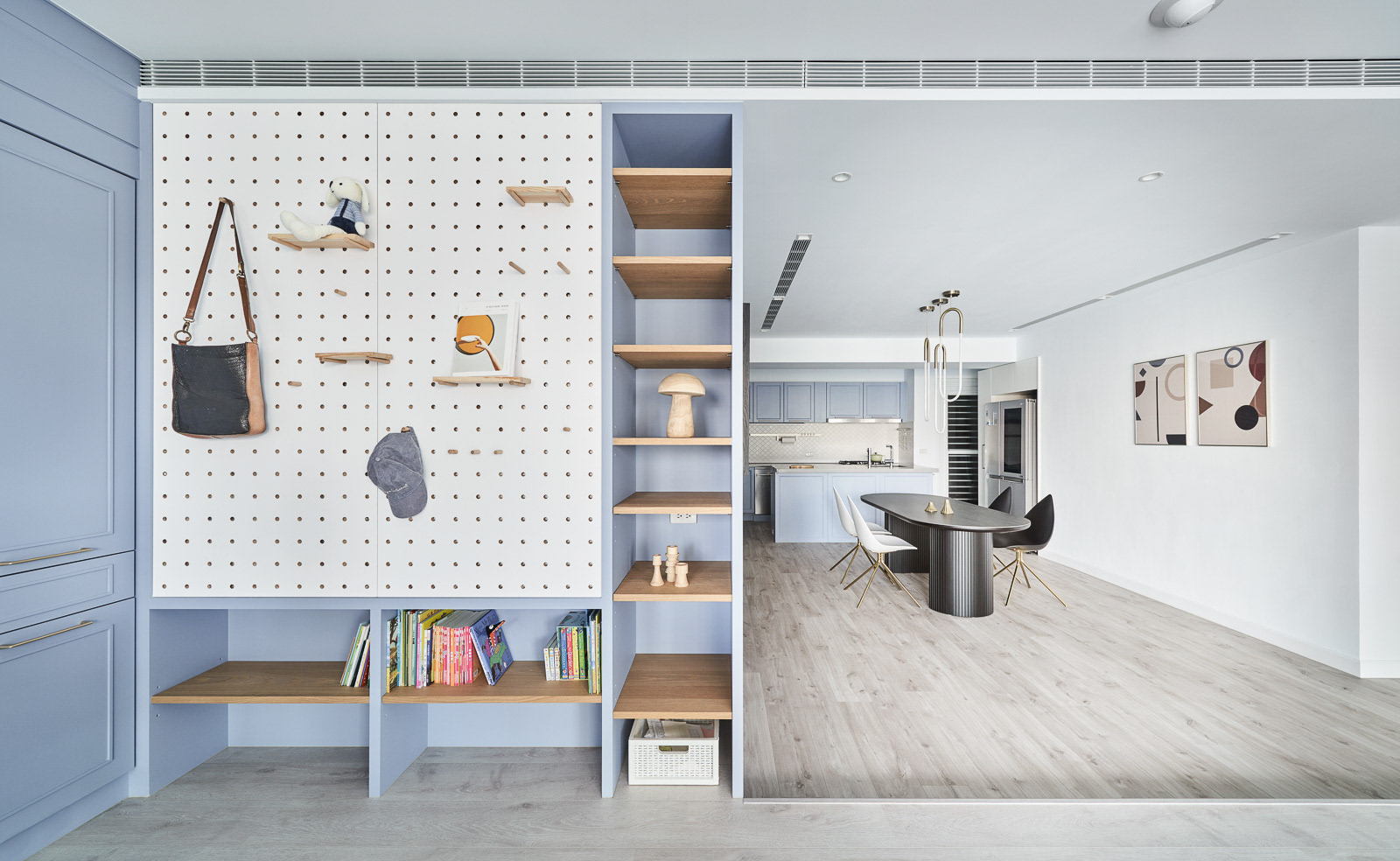 好室设计 蓝白配色，打造清爽舒适的住宅-6