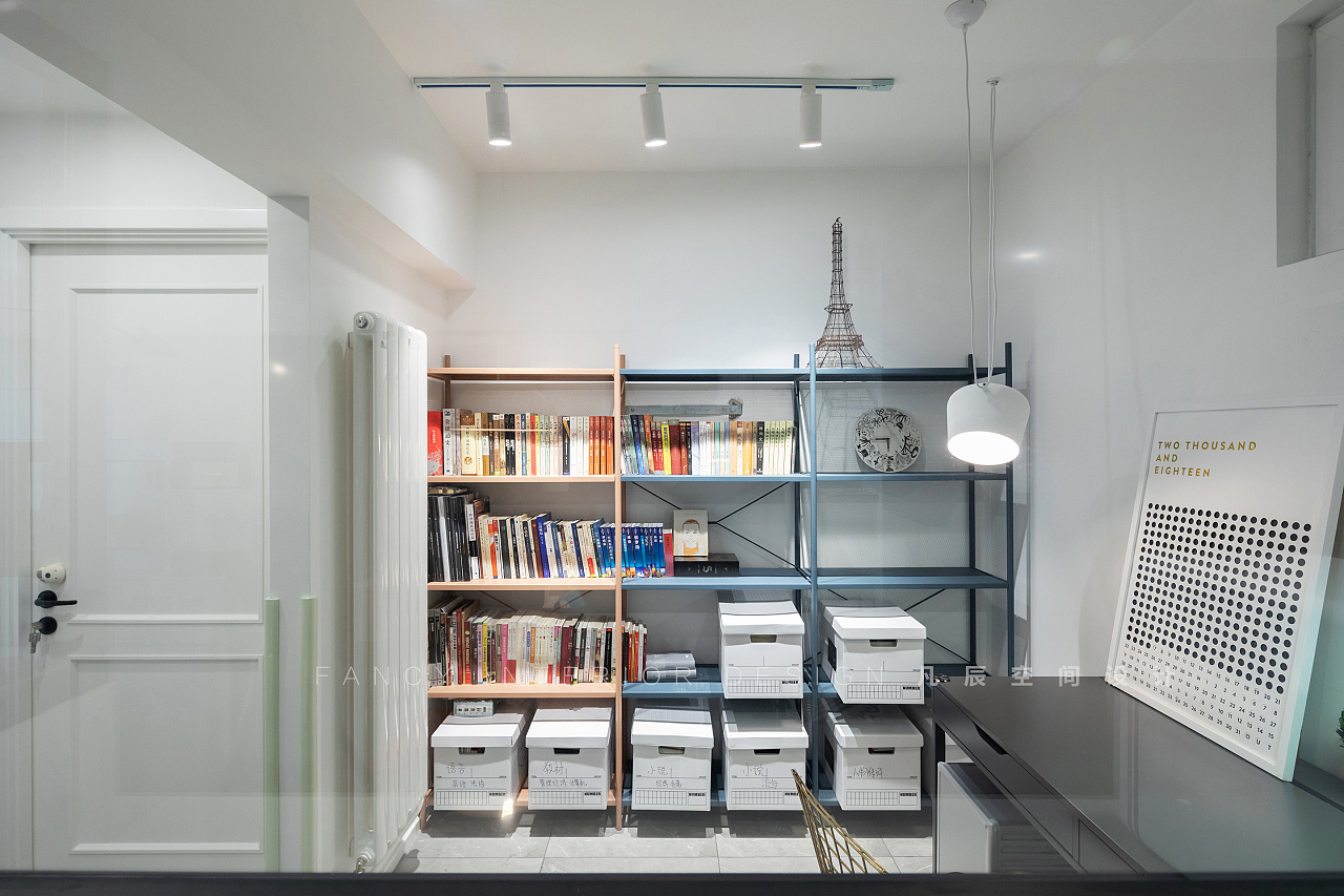 128 平北京现代家居，摩登撞色诠释辣妈生活-36