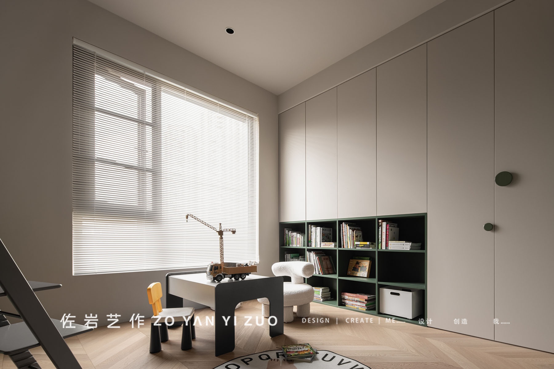 140㎡现代极简北欧风之家丨佐岩艺作-44