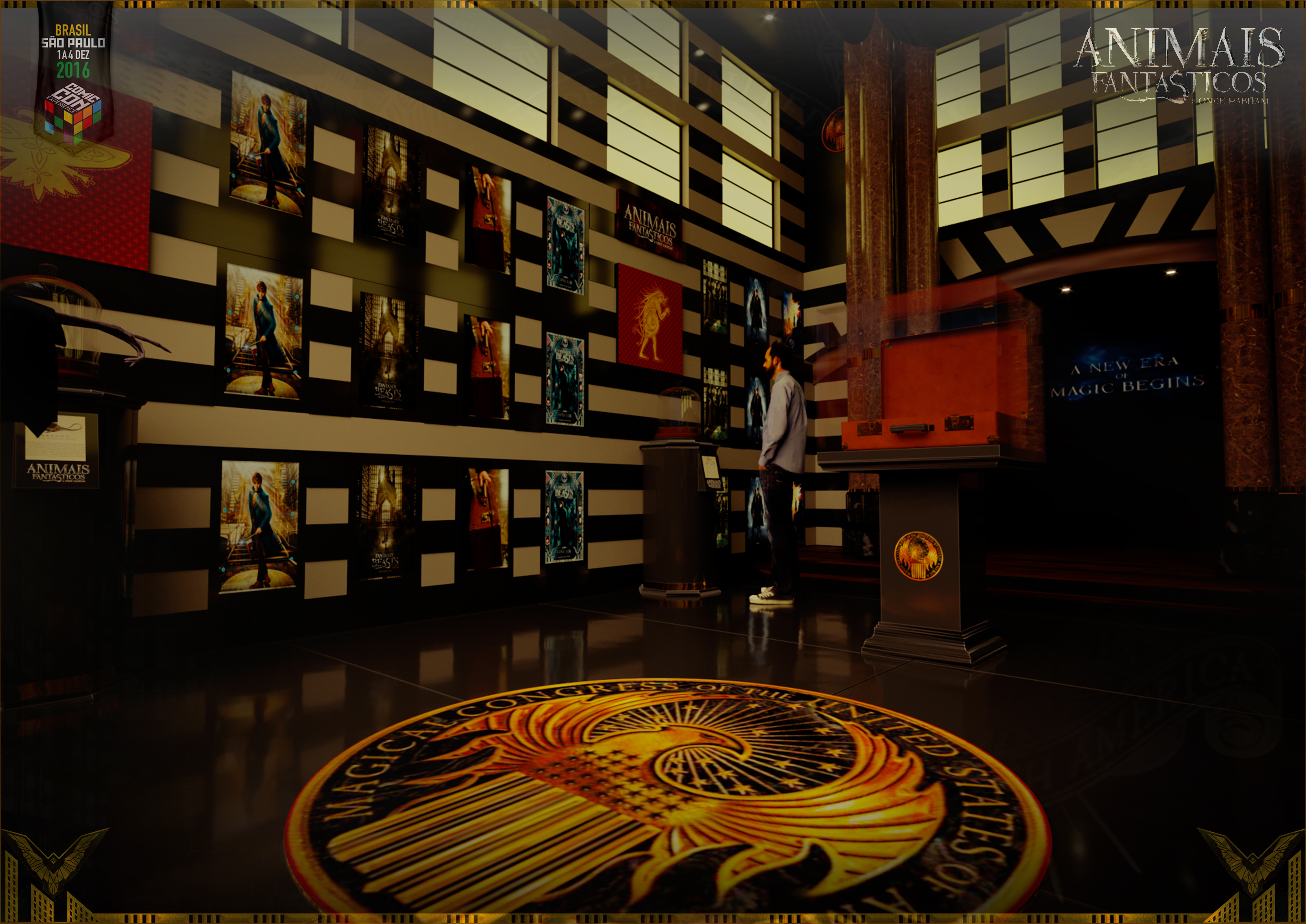 Fantastic Beasts Concept Booth Revisited - CCXP 2016-3