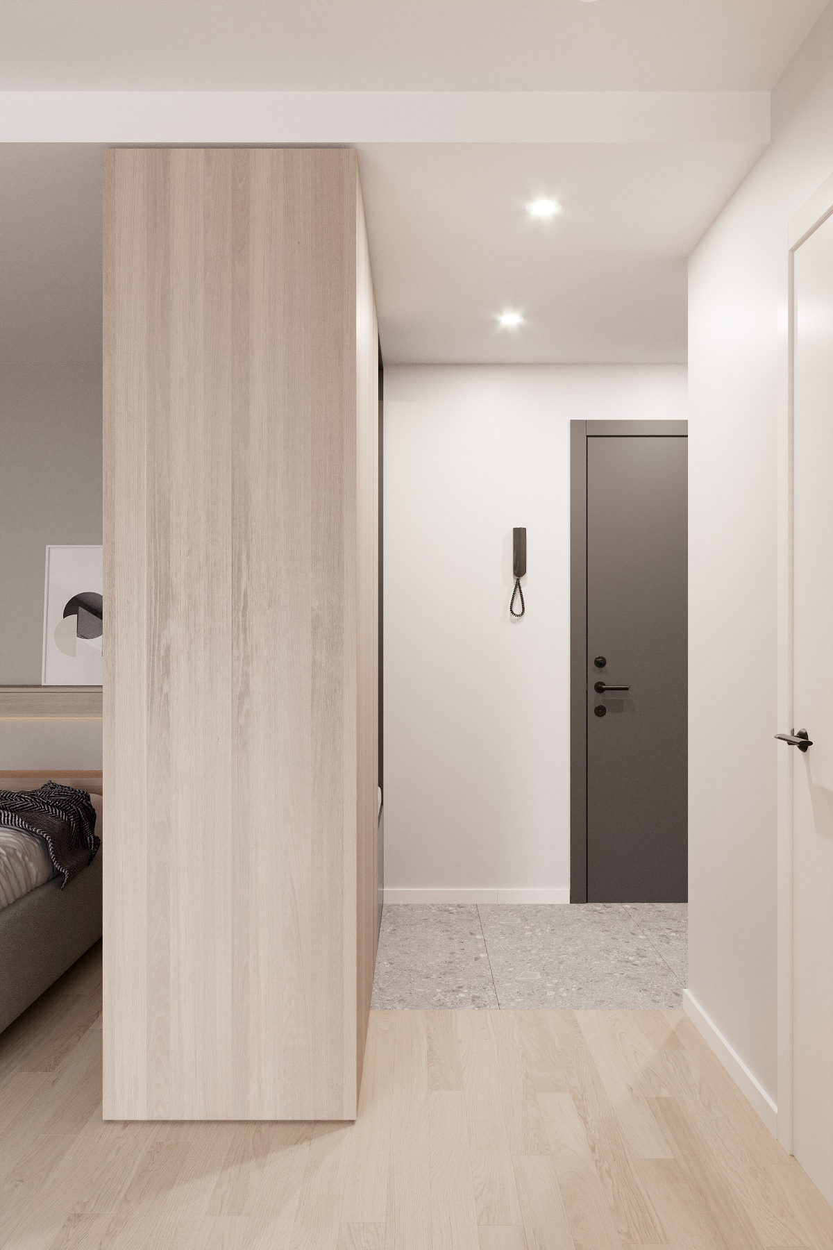 浅色系小空间公寓设计 超舒适-2