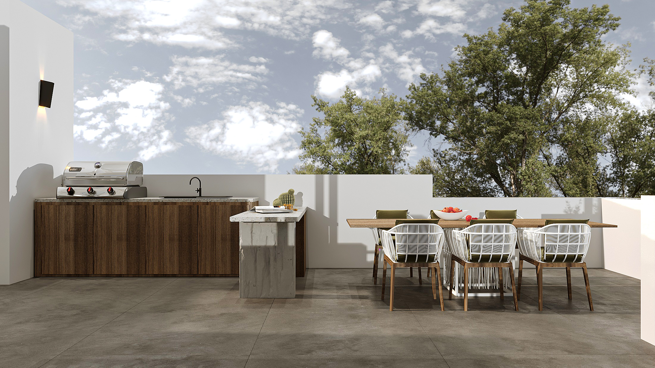 户外屋顶露台丨KA Architects-9