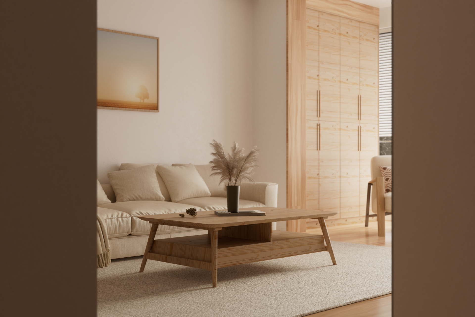 诧寂原木风家装视觉表现-7