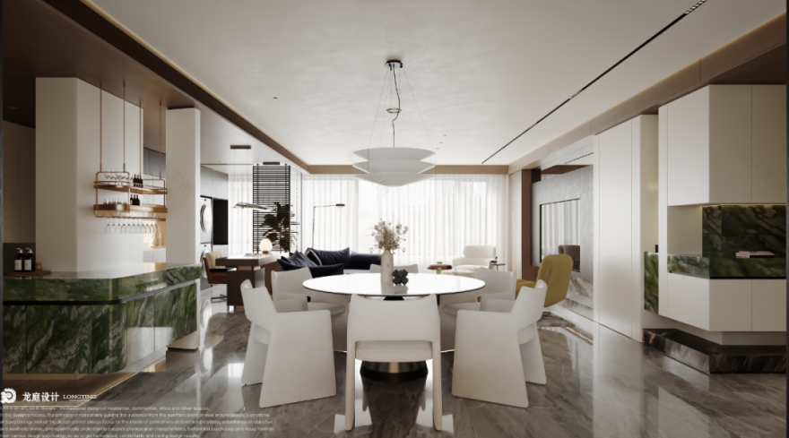 春辰里现代意式,现代语境下的优雅诗篇丨龙庭设计-26