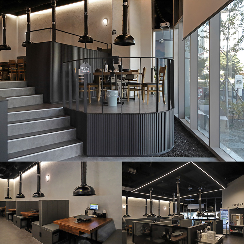 高级黑的 50 平米公寓，现代极简风格的典范-1