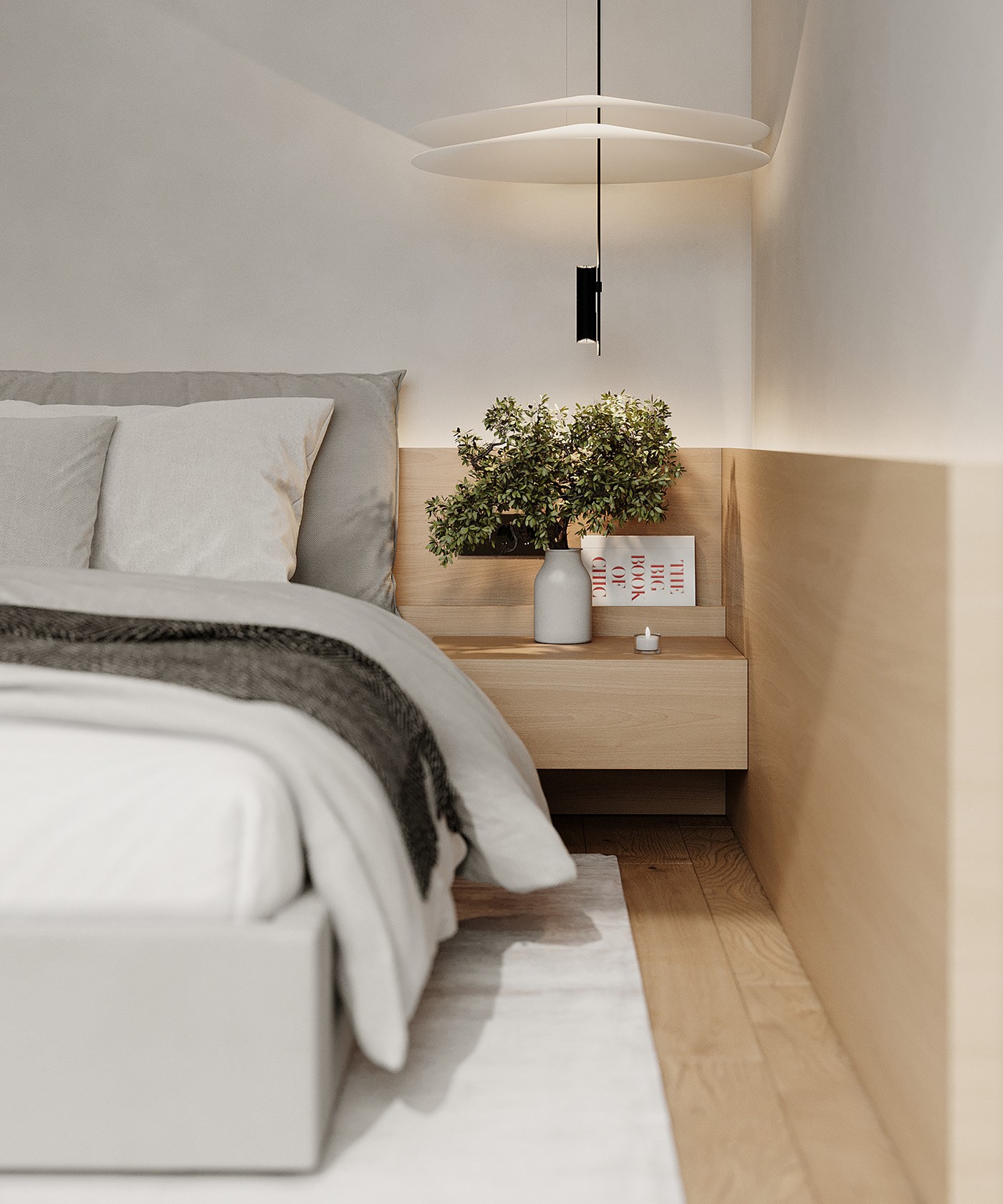 原木遇上黑白  暗黑轻奢也太耐看了-8