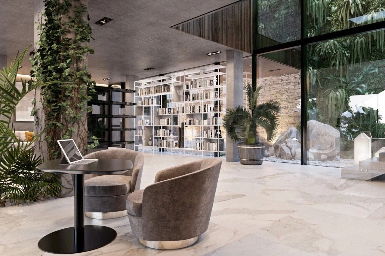 现代风别墅设计丨Diff.studio-65