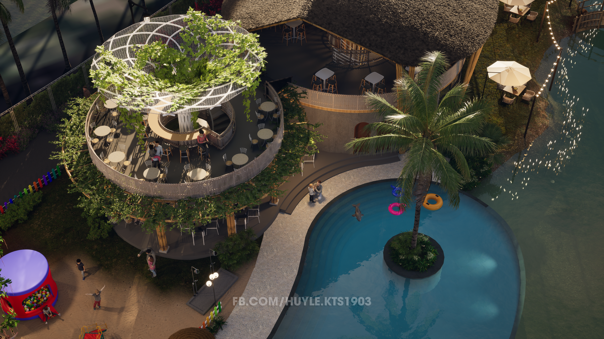 HT 度假村与露营地景观建筑设计丨越南-8