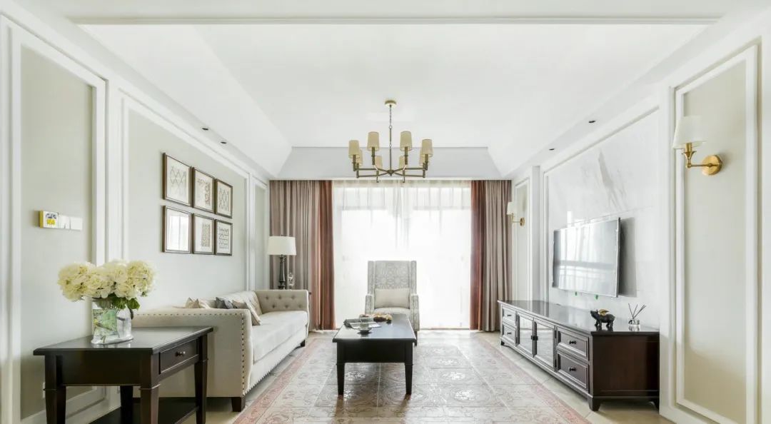 191m²简约美式大平层,自由无拘的家居生活-9