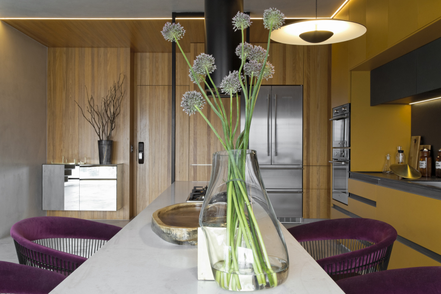 悬空 4.5 米!São Paulo 平层公寓创新厨房设计-23