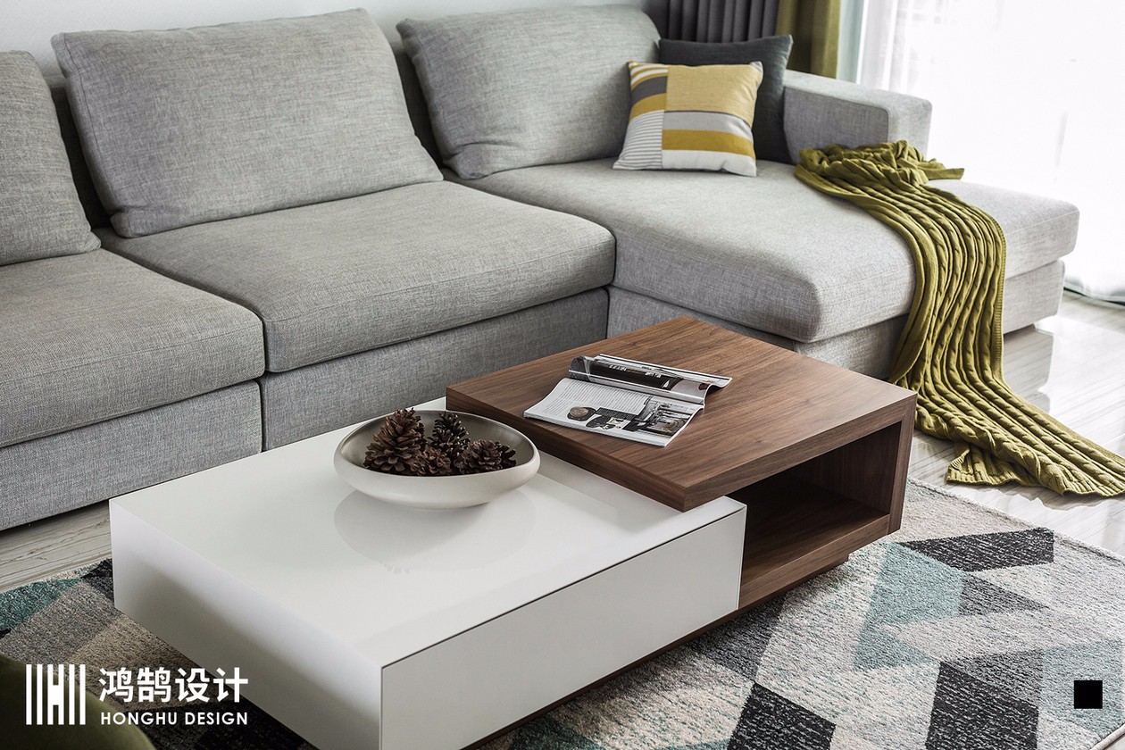 140㎡现代住宅  鸿鹄设计-0