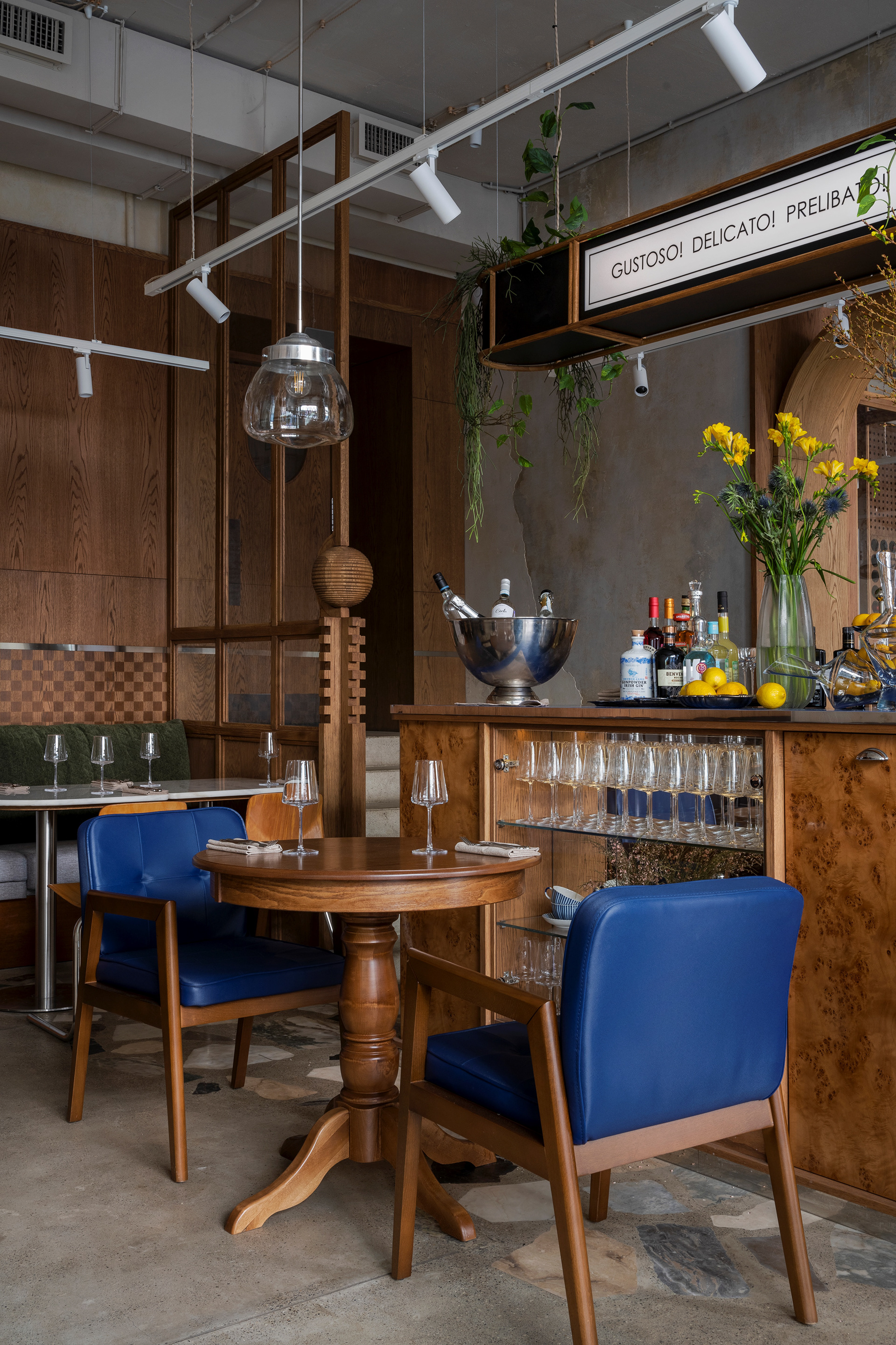 Grazie Ragazzi 意大利餐厅和酒吧丨俄罗斯圣彼得堡丨Julia Desyatnikova-26