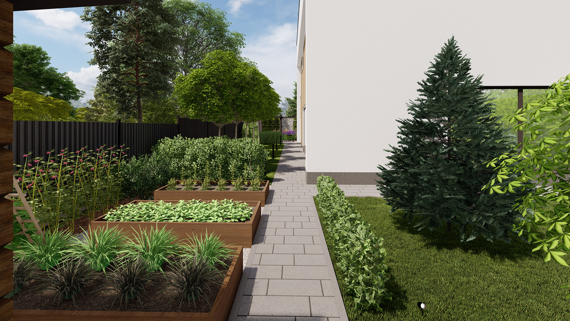 私人花园景观设计项目丨乌克兰顿涅茨克-19