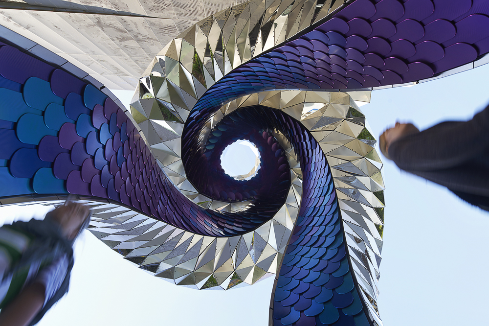 螺旋式折叠花园建筑丨FUTUREFORMS-8