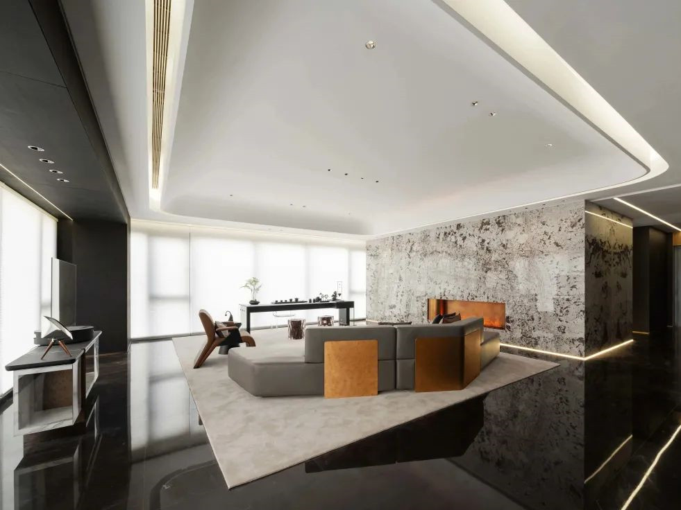 温州瓯越江城 270㎡平层样板间丨中国温州-2