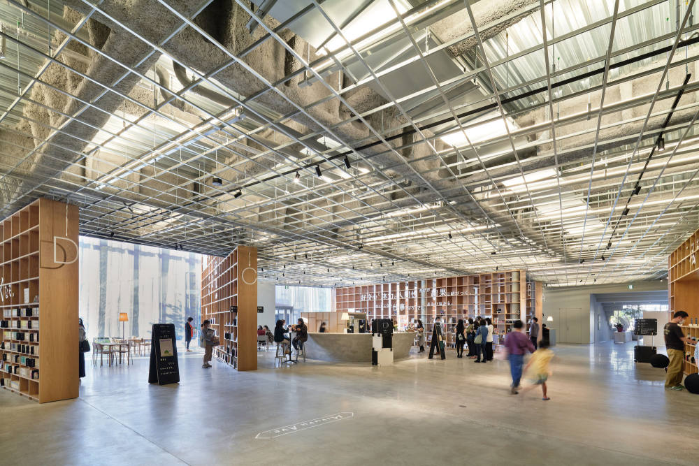 日本 Nasushiobara 市图书馆 | 融入森林元素,打造多感官学习空间-34