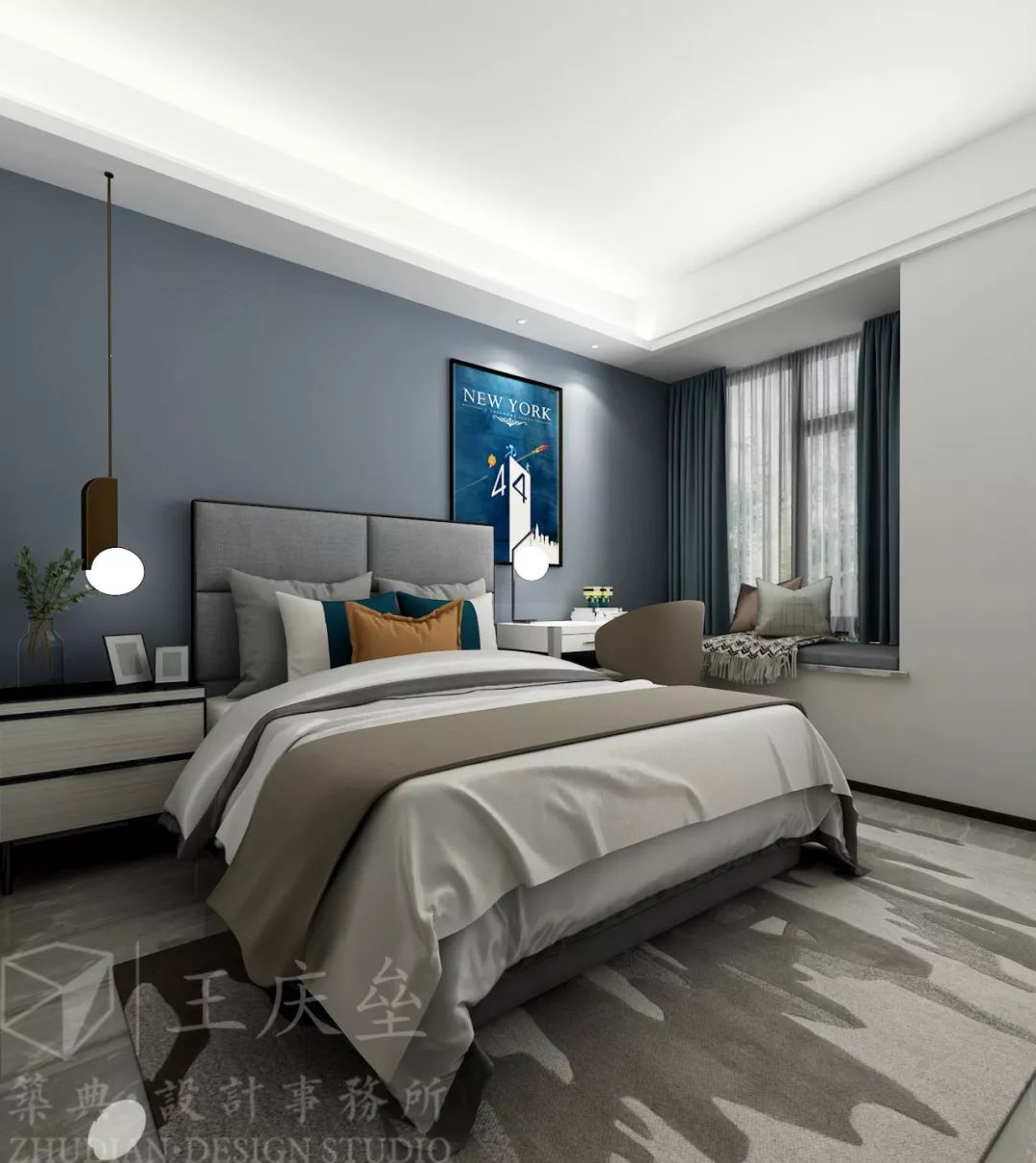 现代风格家居设计,温暖与品质的融合-32