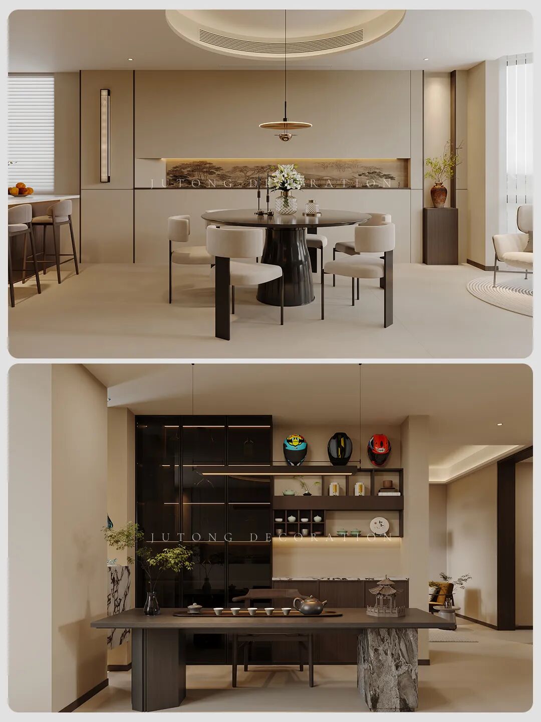 260㎡意式丨少即是多，轻奢美学-10