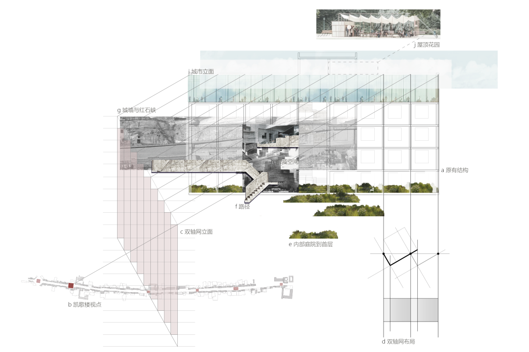 戚山山:榆林古城原区招待所改造,从立面小演绎见地域大场景|CBC集群设计-15