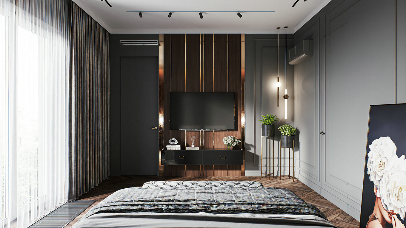 被简欧风席卷的生活空间，演绎质感美学-13