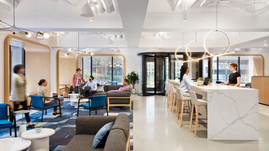 美国美联航共享服务中心丨美国芝加哥丨Gensler-8