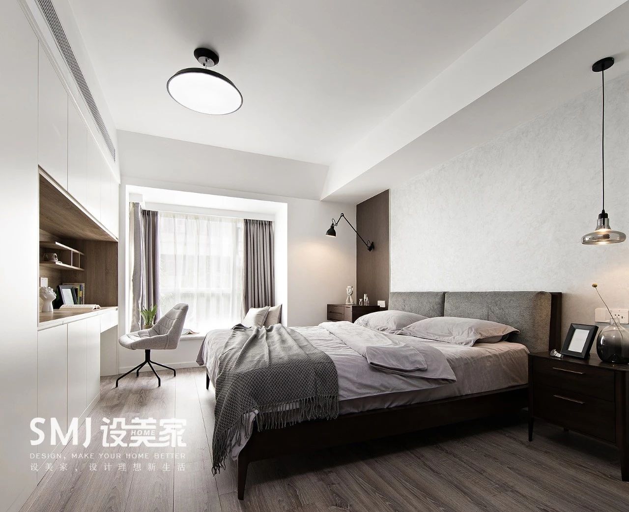 150㎡极简家居，阳光书房、一体化餐厨，打造舒适生活空间-48