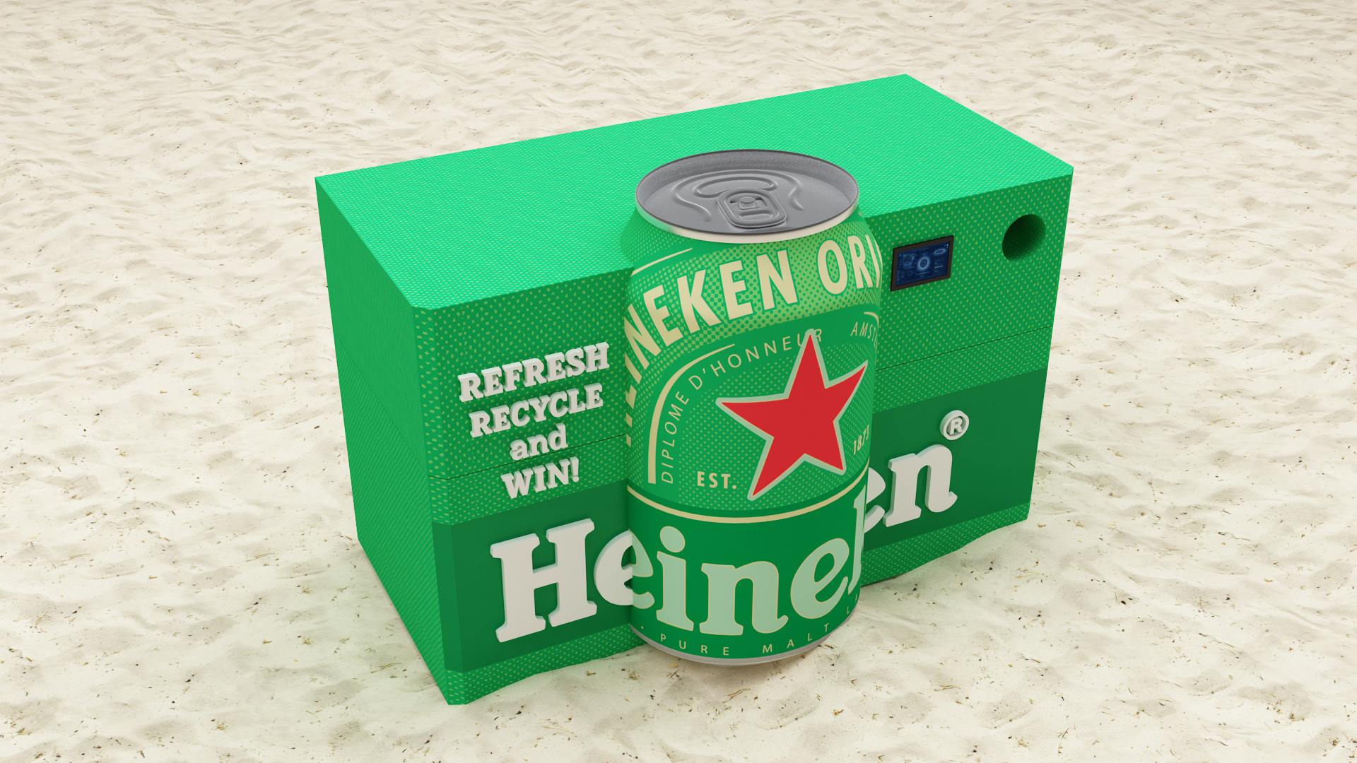 Heineken Summer Recycle Machine North Cost 2019-2