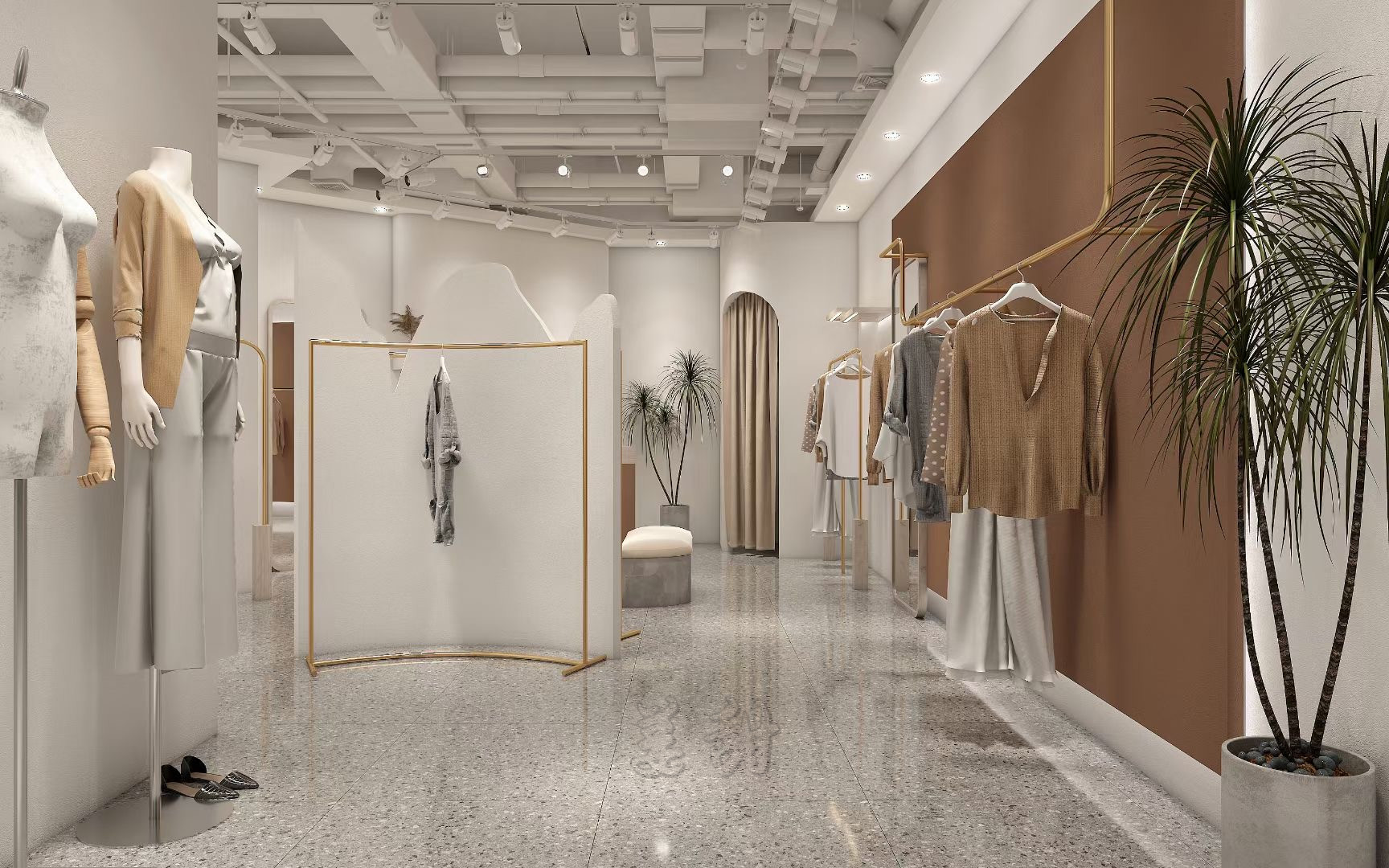 工装女装店设计-6