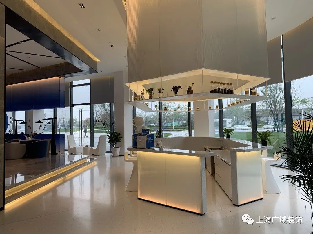 广域装饰创“芯”发展—大黄山协鑫小镇会客厅精装修项目-30