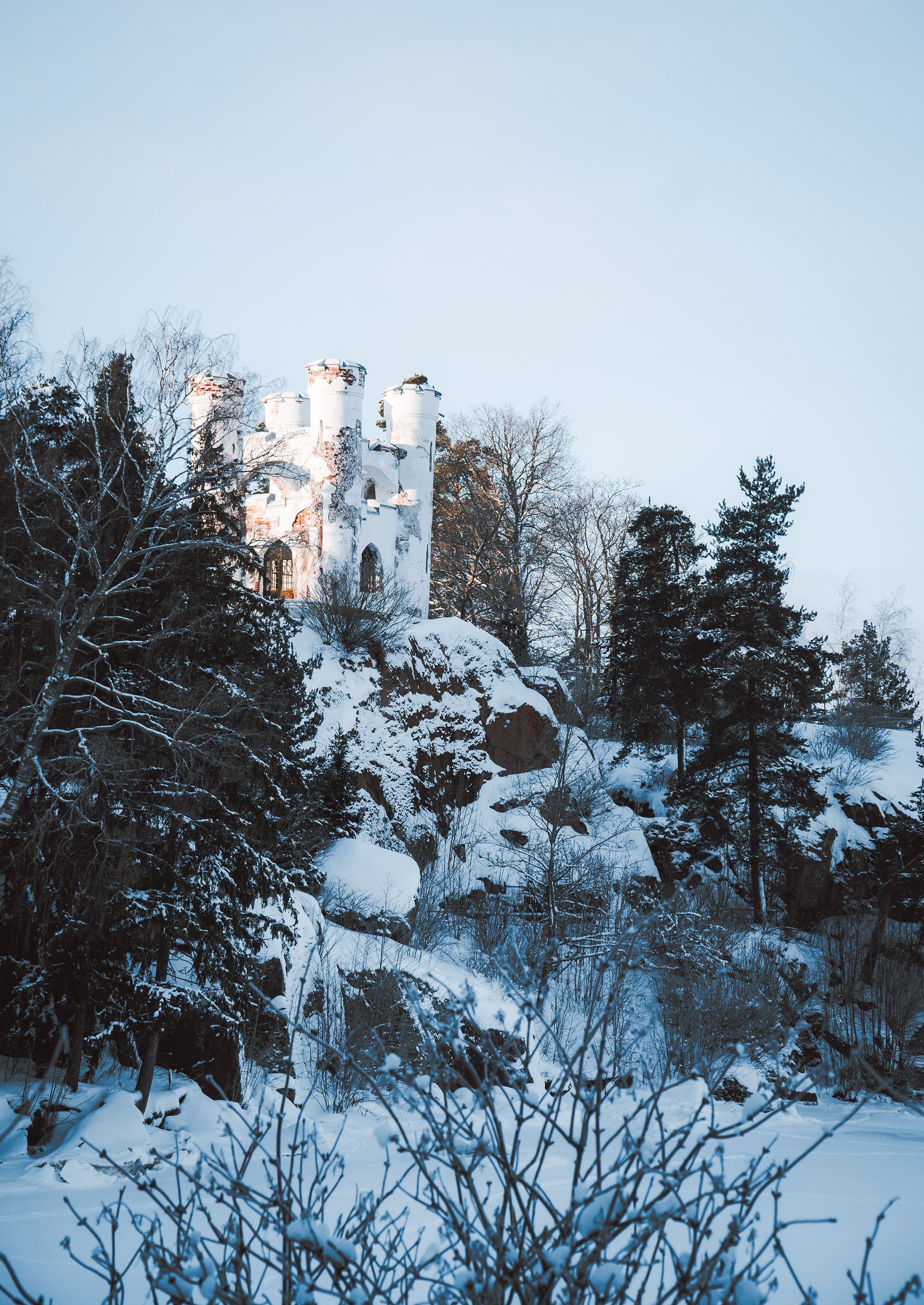 Vyborg 城市与森林景观摄影-17