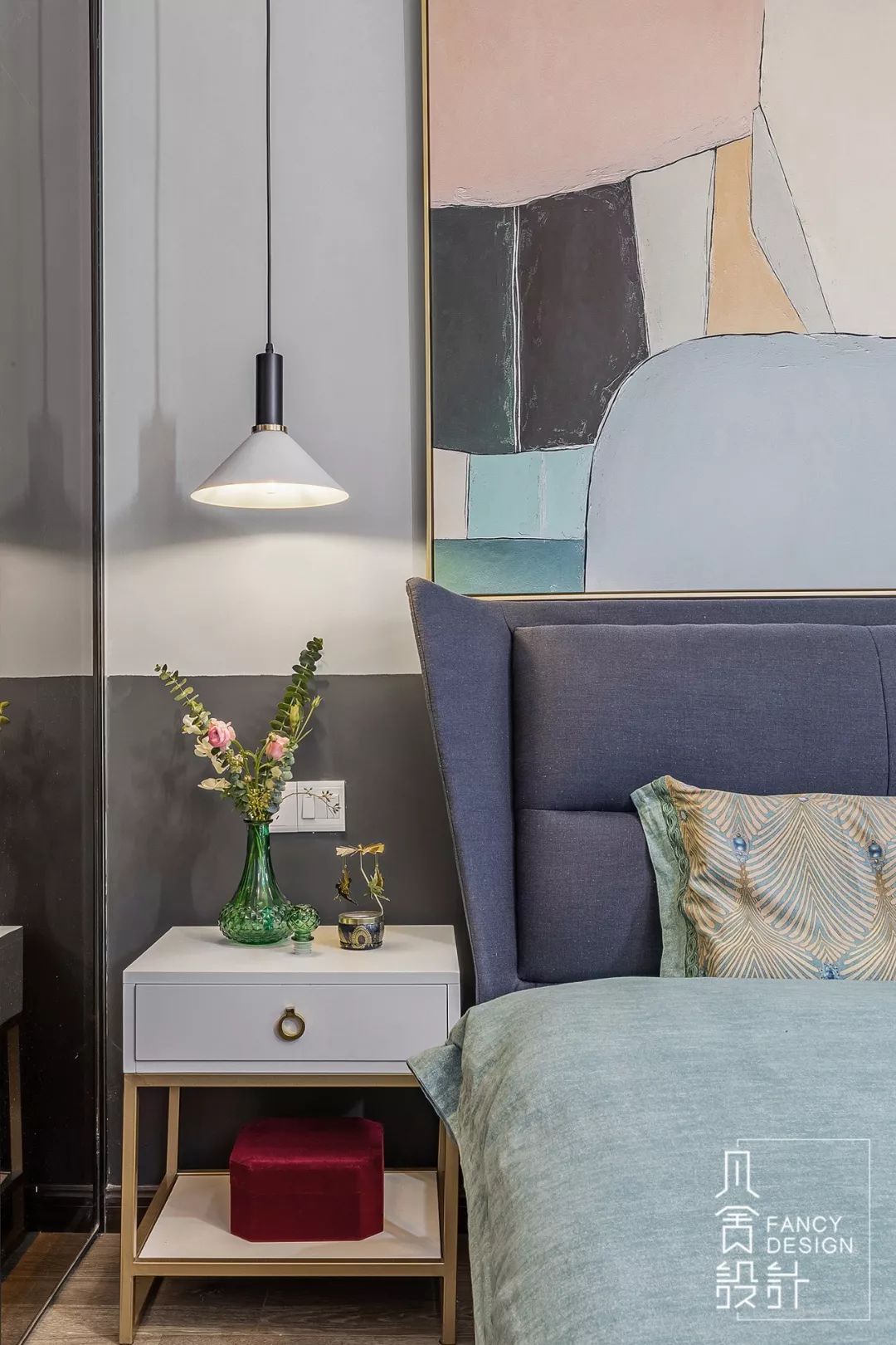 灰白镜遇实景 | 贵阳元琦林居现代简约之家-35