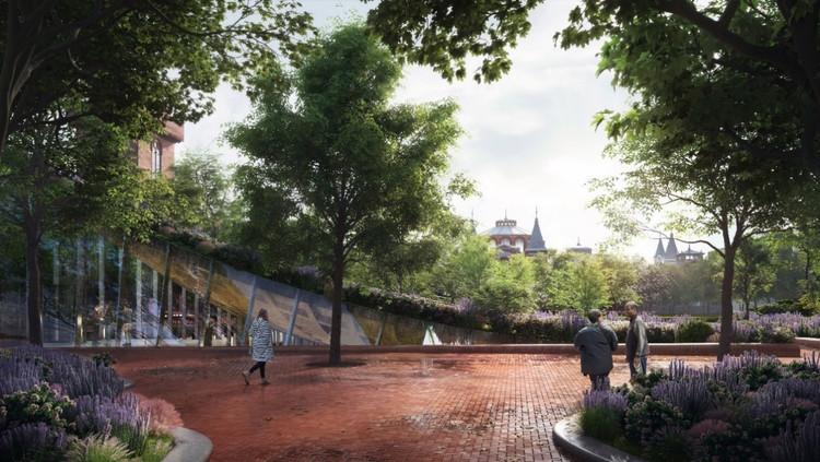 大人物的礼遇 (BIG Reveals Updated Vision for Smithsonian Campus Master Plan Scheme)-35