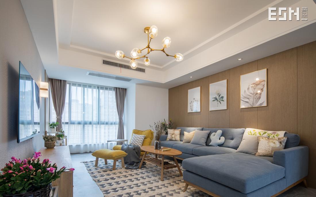 西安融侨城 110㎡北欧风旧房改造,自然舒适家居空间-34