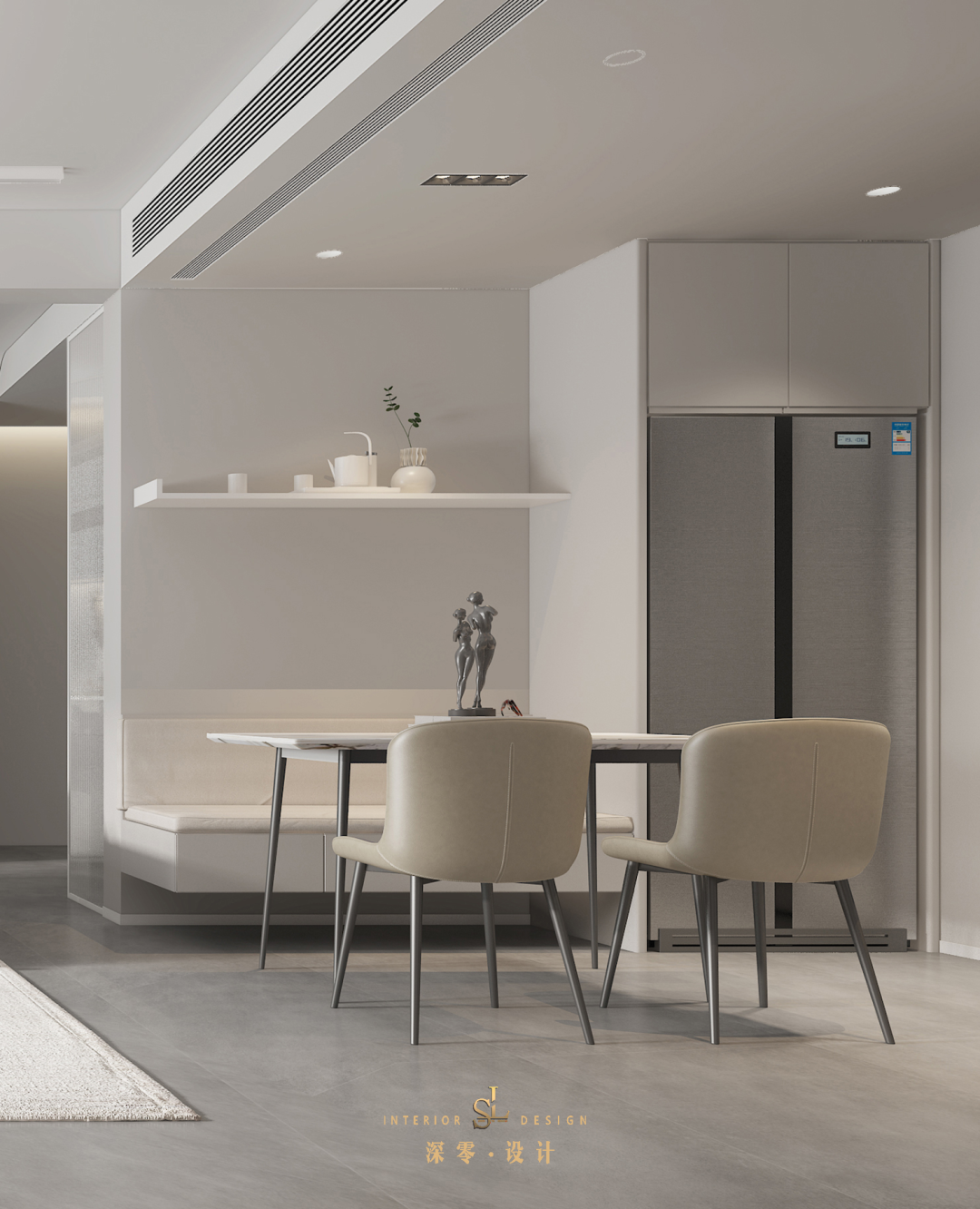 望江台新年轻主义高级灰婚房设计丨中国合肥丨深零设计-20