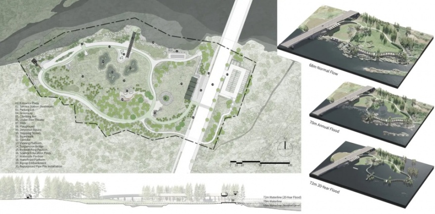 桂头镇湿地公园:为被遗忘的乡村重建公共空间丨中国广东丨有限设计工作室-20