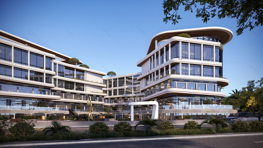 新开罗三枢纽购物中心丨EgyptCairo丨Qawafil Developments-14