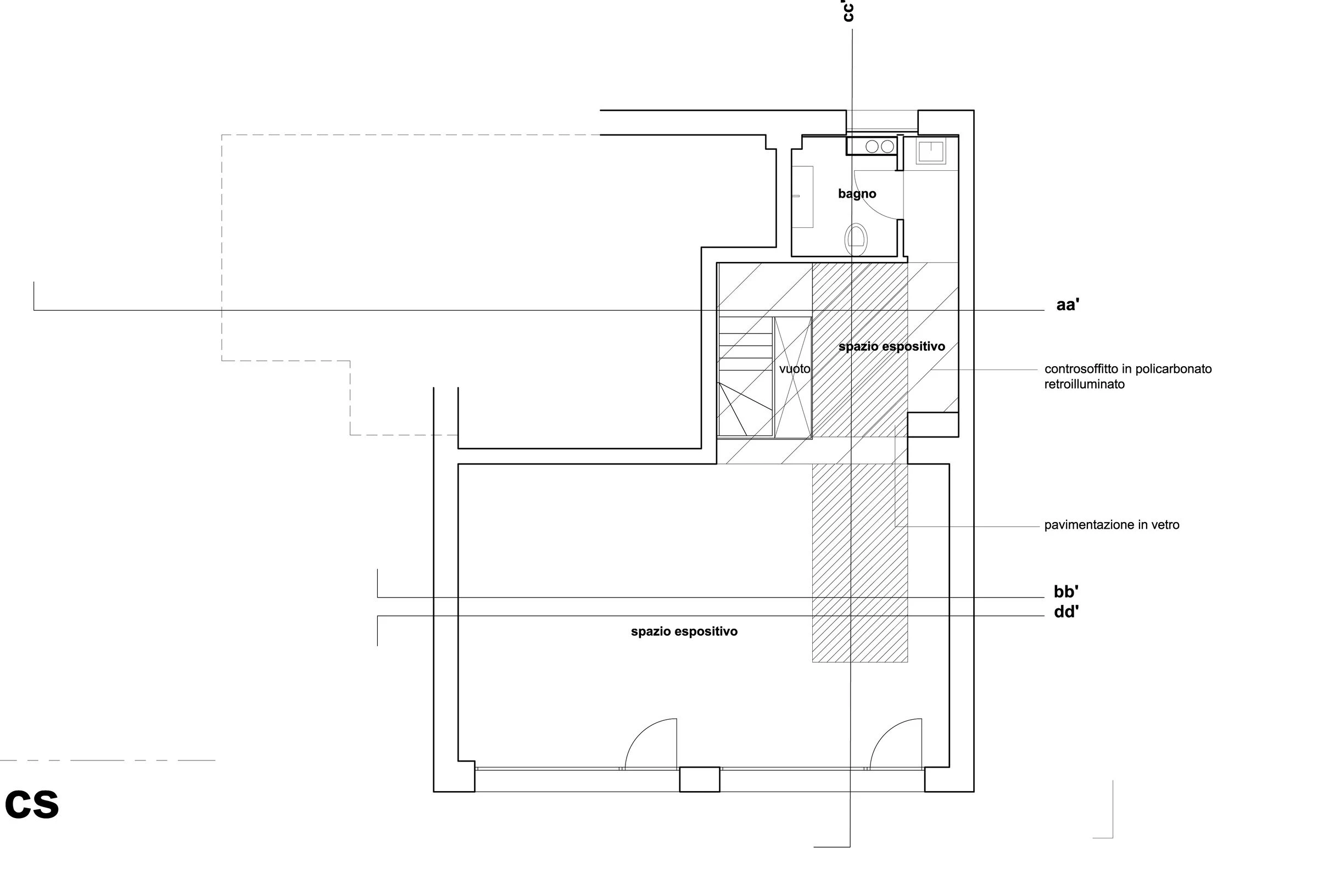 Spazio Milesi 艺术画廊丨意大利米兰丨gianluca milesi architecture-32