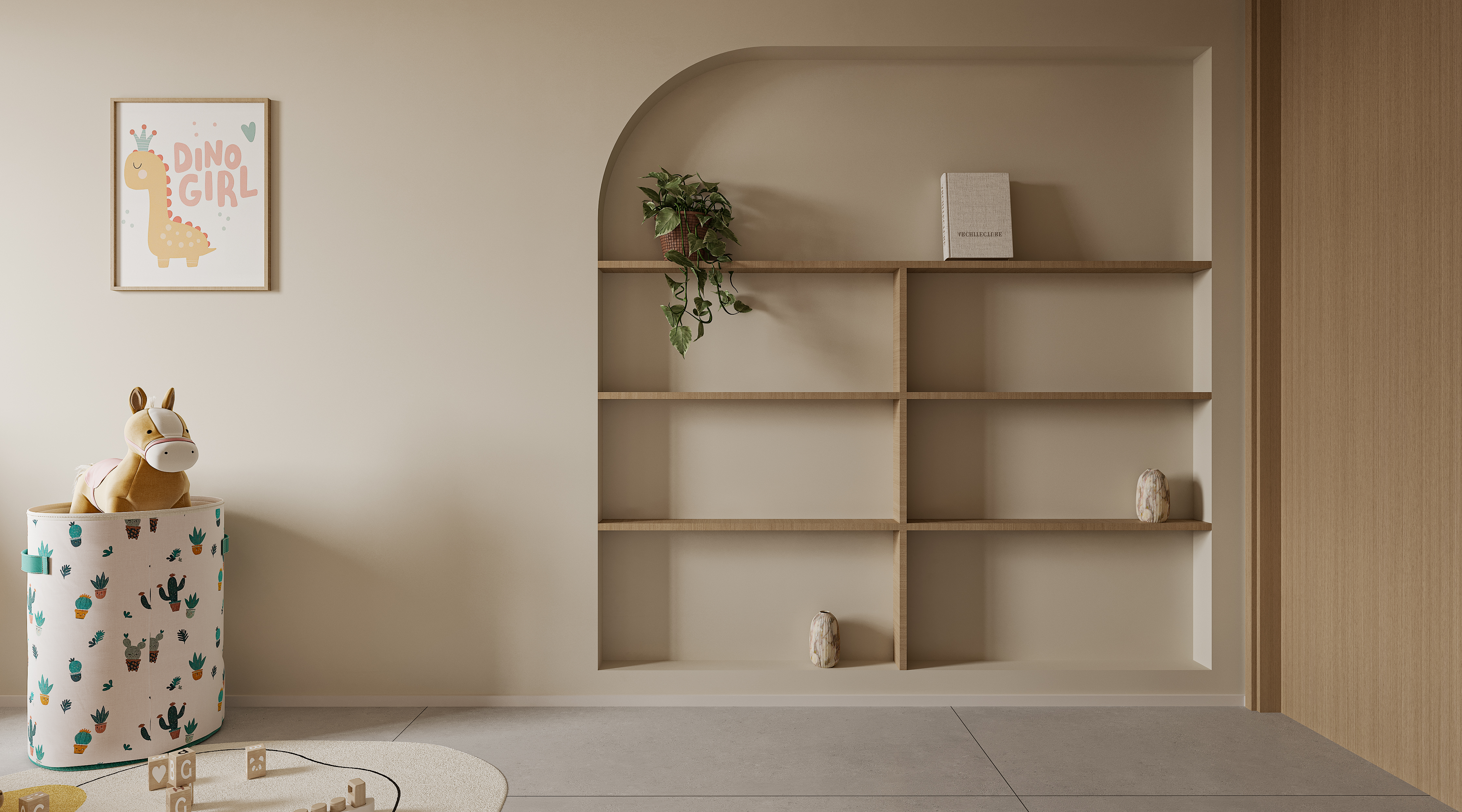 极简 I 奶油 I 郑州碧桂园 I 精装改造-19