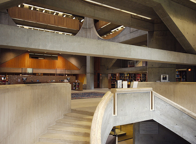 美国埃克塞特学院图书馆丨路易斯·伊斯多·卡恩(Louis Isadore Kahn)-42