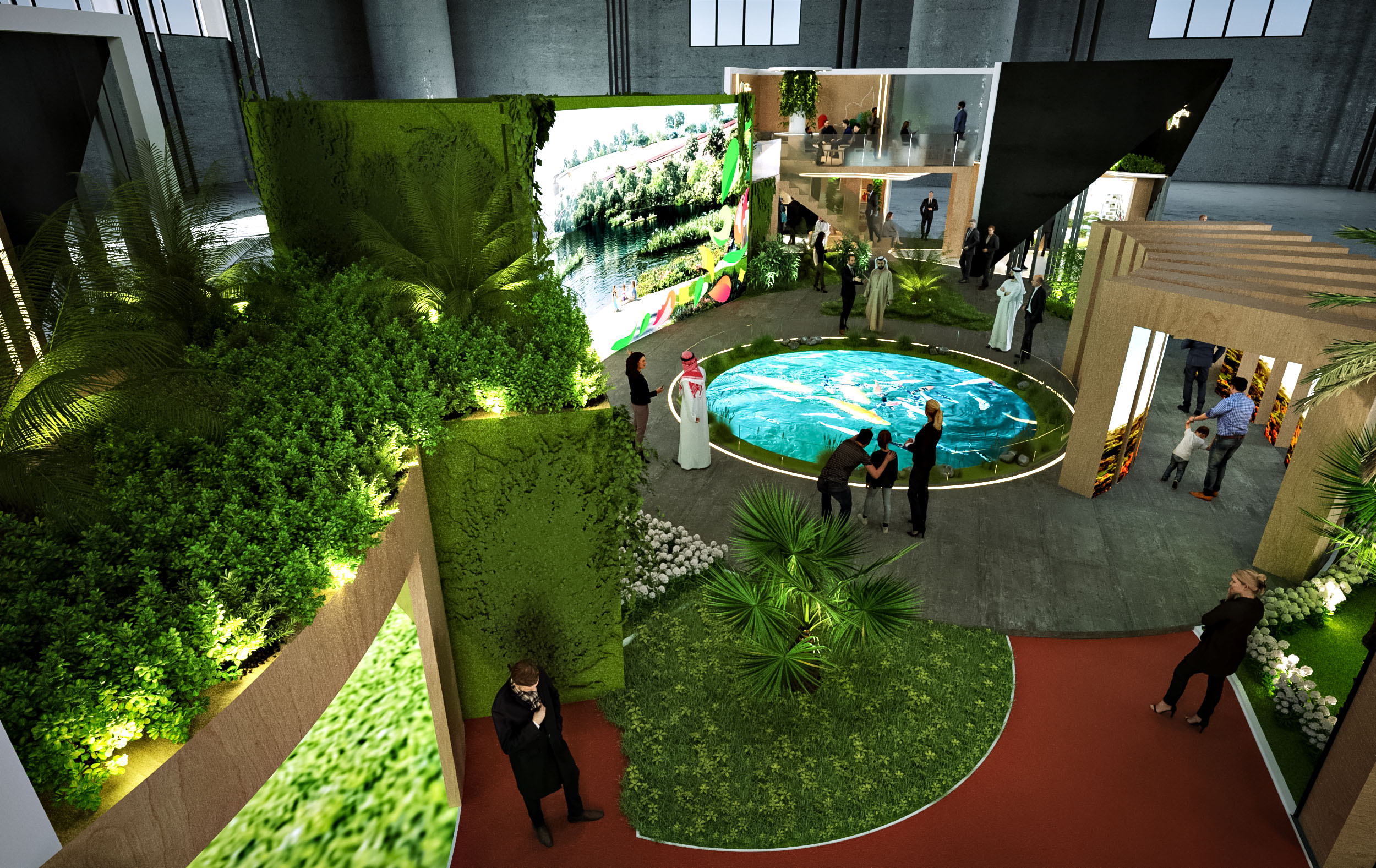 King Salman Park Exhibition Stand 31m x 14m-25