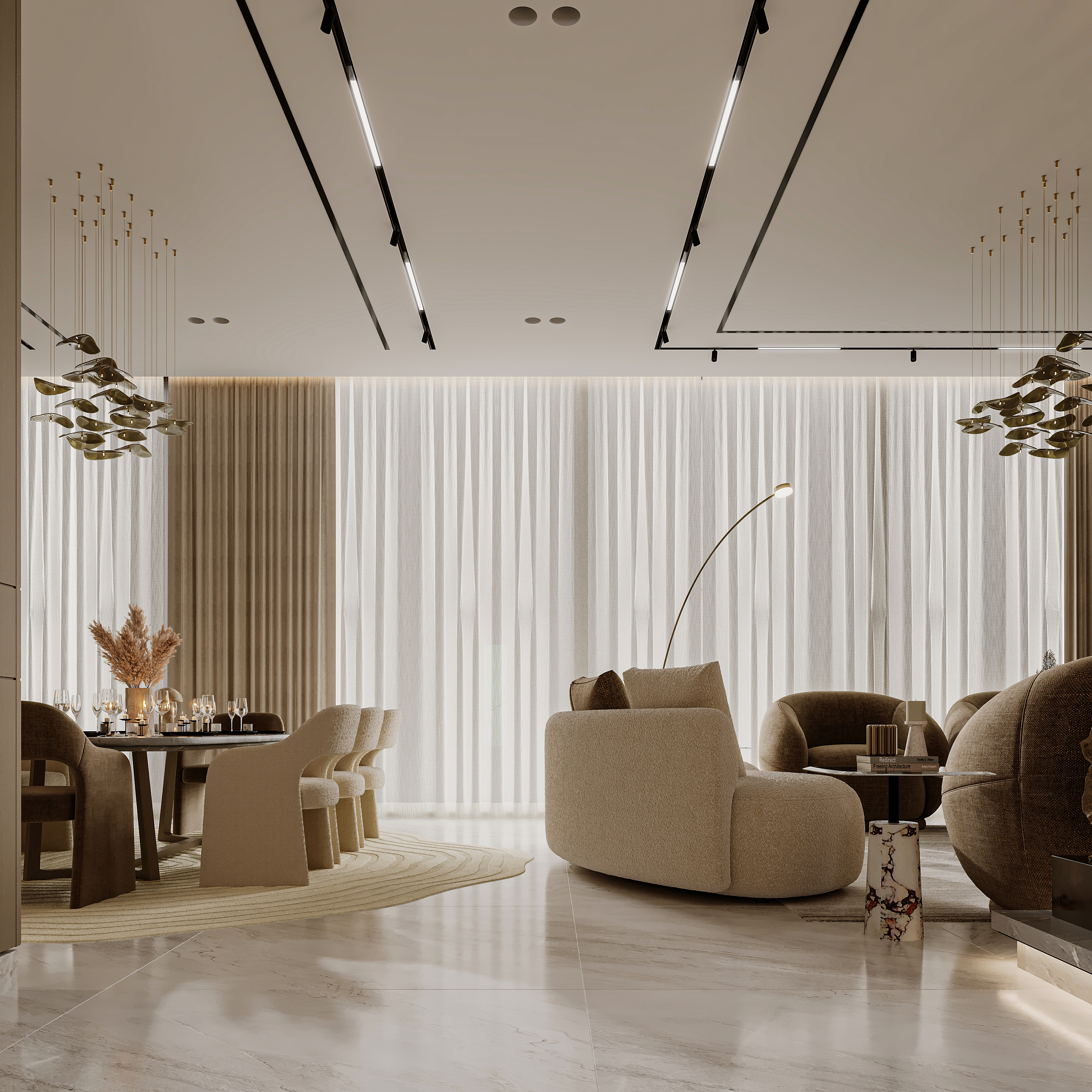 大厅室内设计丨KT_DESIGN STUDIO-29