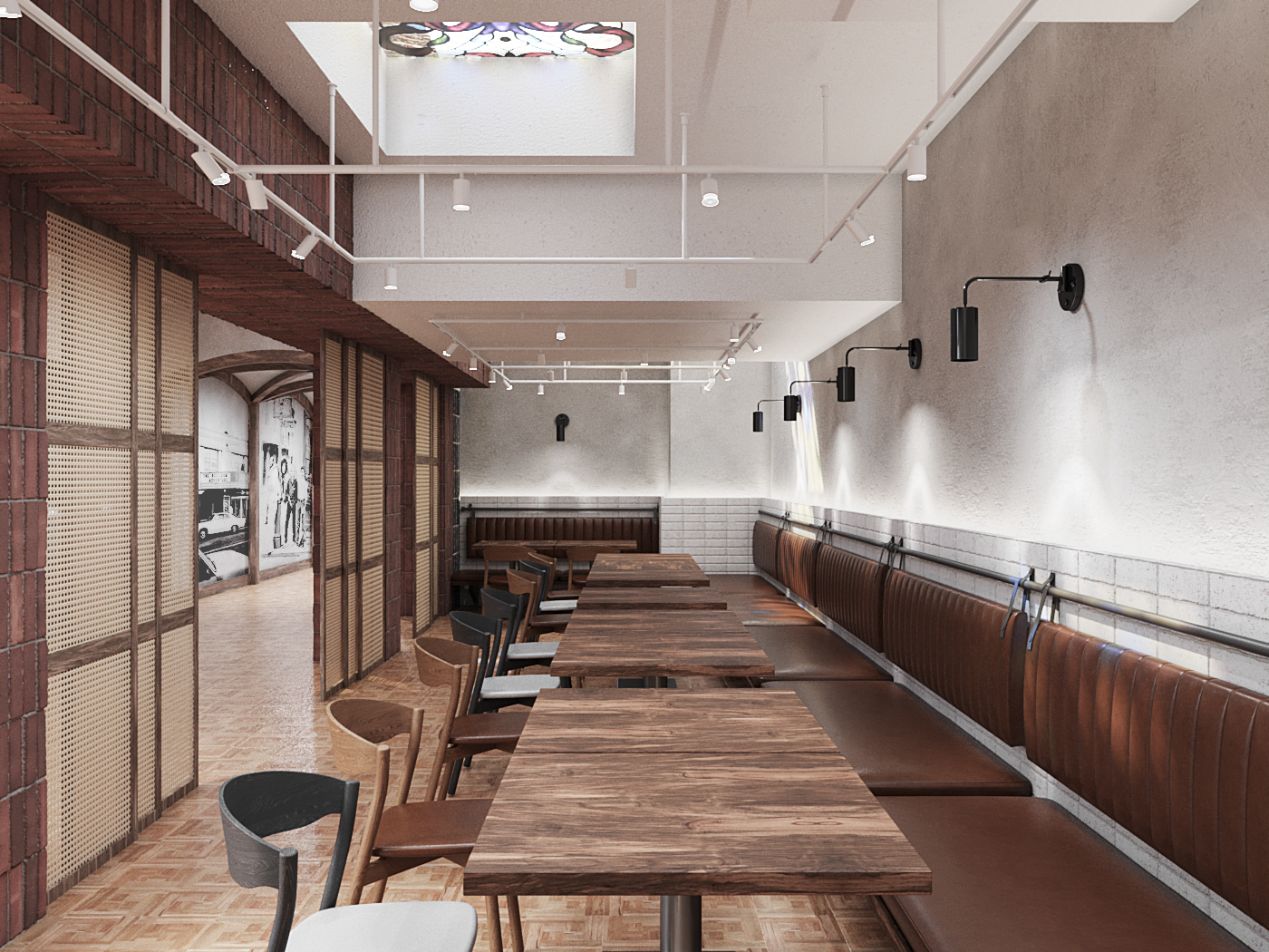 布拉格啤酒餐厅丨Archangel Architects-17