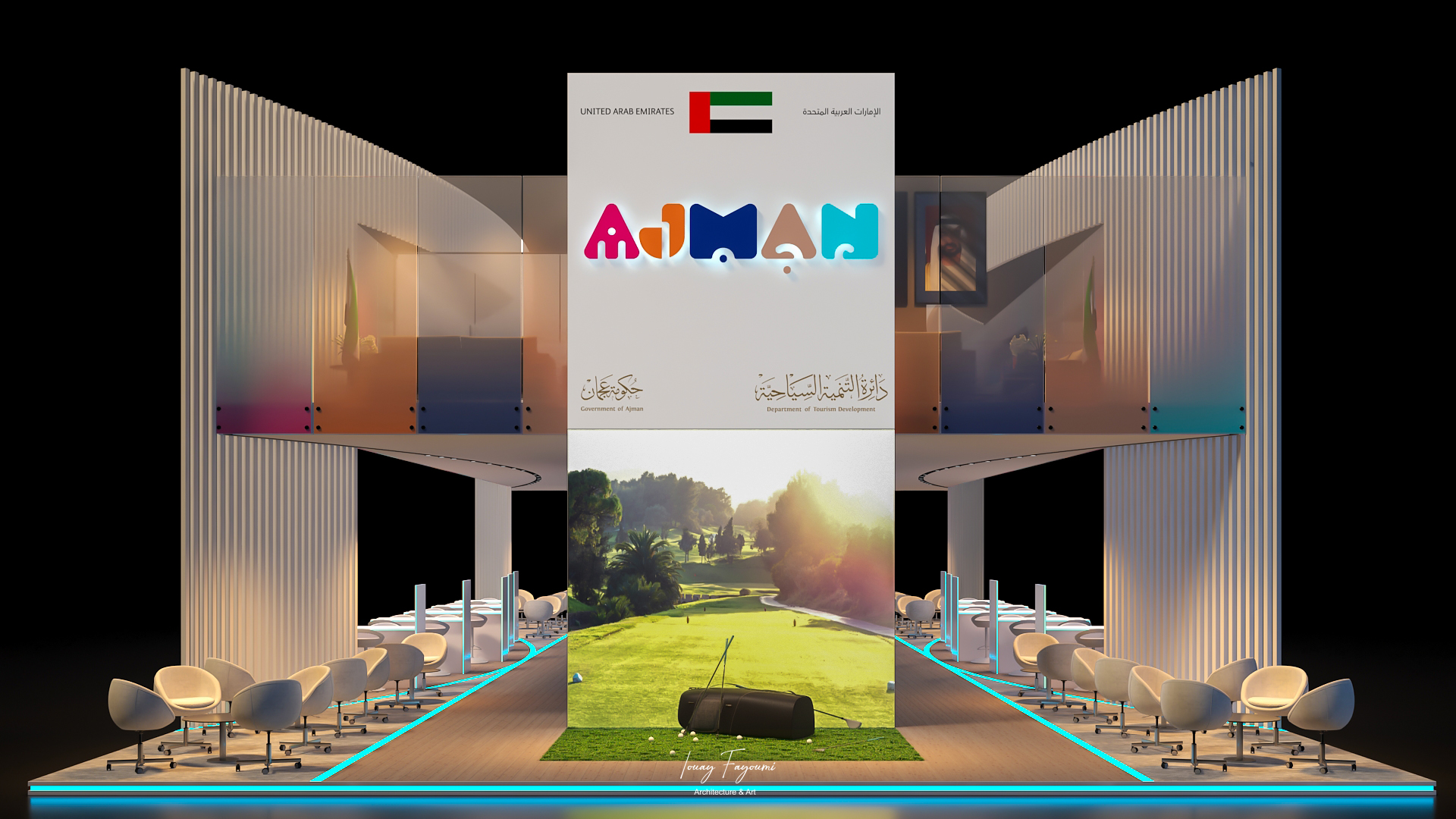 AJMAN Stand Design 2019-21