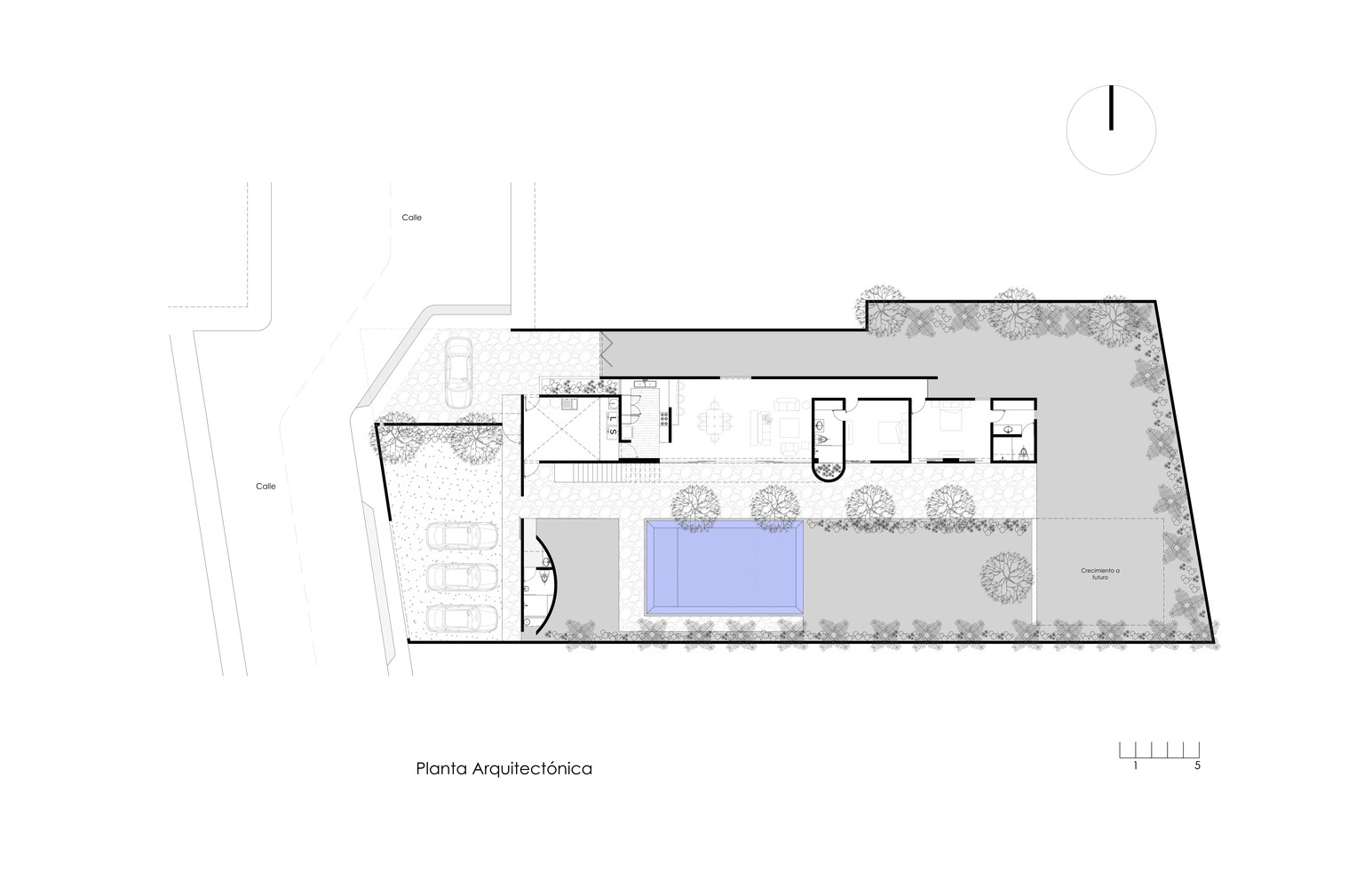 墨西哥 House O + I | 开放空间与光影游戏的住宅设计-28