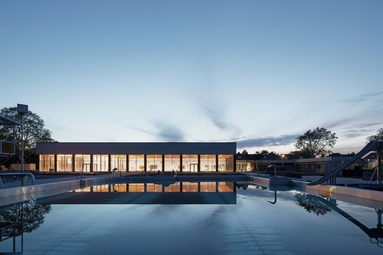 BAURCONSULT丨Freizeitbad an der Lache Rüsselsheim丨德国-0