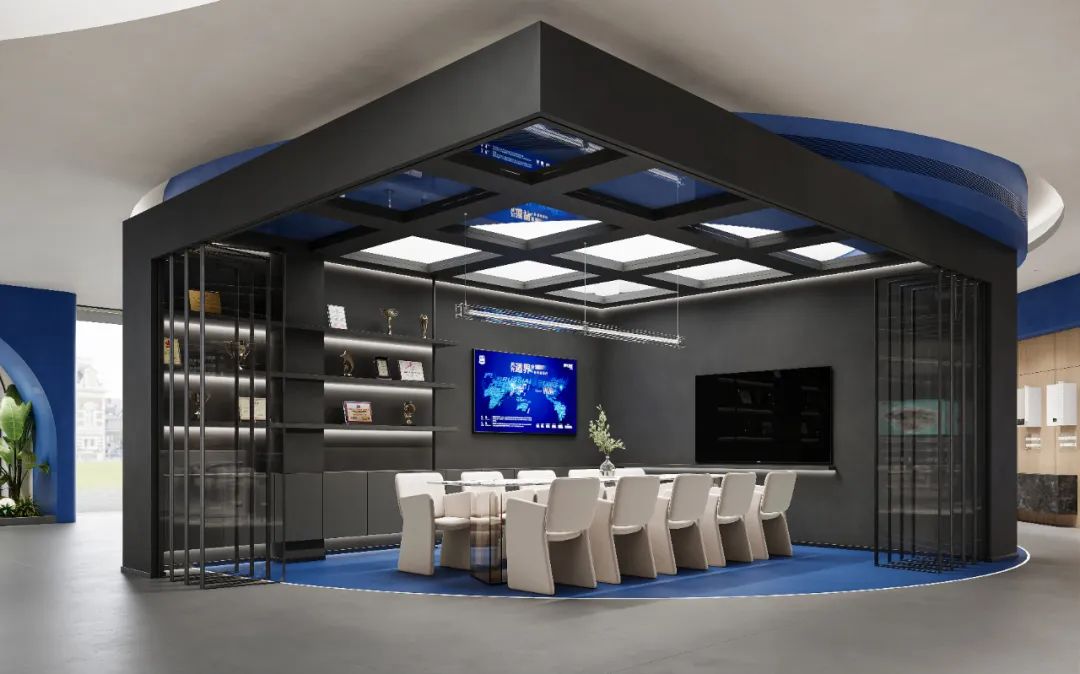 270m²约克 VRF 中央空调展厅丨中国南昌丨周笙笙全案设计工作室-22