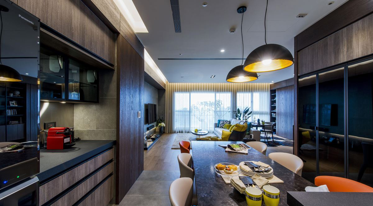 IS国际设计--35.8坪三房现代风-17